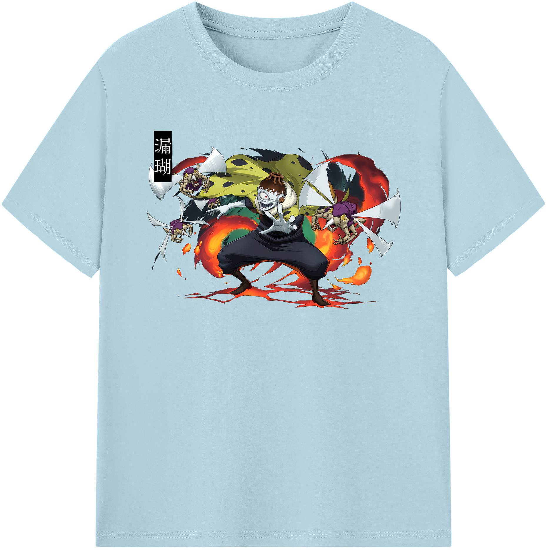 （画像用） 呪術廻戦 Jujutsu Kaisen 綿100％半袖Tシャツ（フロントプリント）